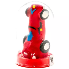 Condomerie versenyautó kézzel festett díszóvszer
