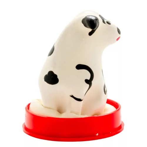 Condomerie dalmata kutya kézzel festett díszóvszer
