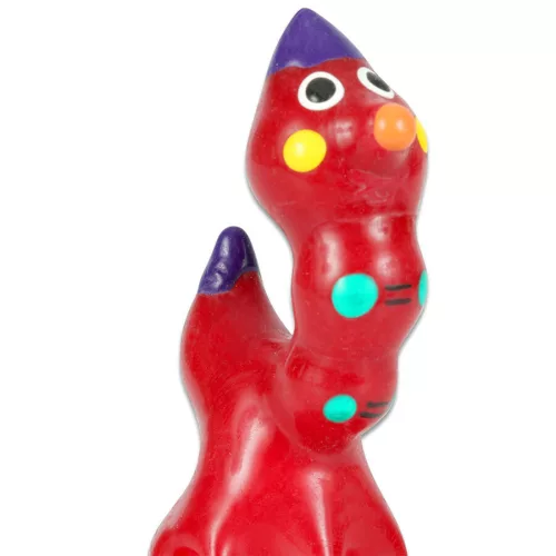 Condomerie giliszta kézzel festett díszóvszer
