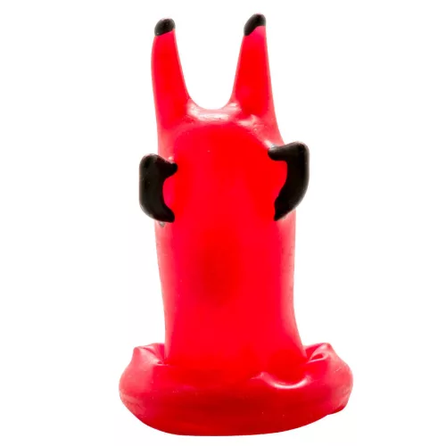 Condomerie vörös ördög kézzel festett díszóvszer