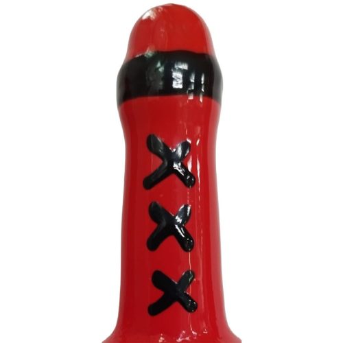 CONDOMERIE - kézzel festett prémium óvszer Amsterdam Red