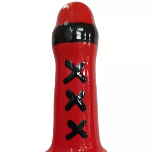 Condomerie Amsterdam Red kézzel festett díszóvszer