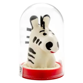 Condomerie zebra kézzel festett díszóvszer
