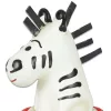 Condomerie zebra kézzel festett díszóvszer