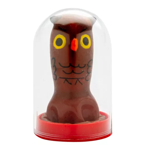 Condomerie bagoly kézzel festett díszóvszer
