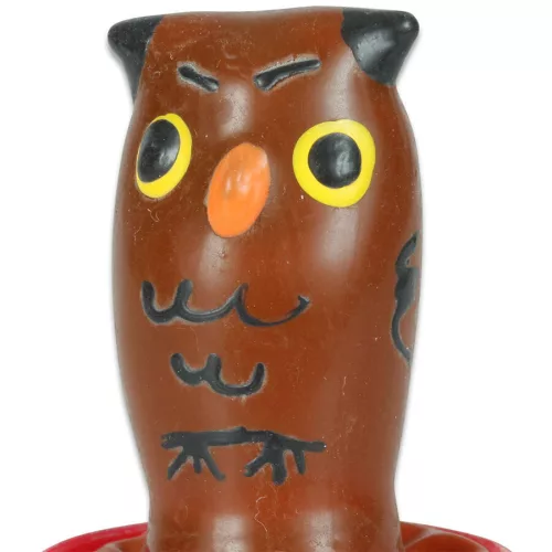 Condomerie bagoly kézzel festett díszóvszer
