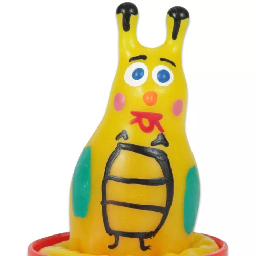 Condomerie méhecske kézzel festett díszóvszer