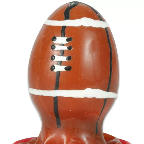 Condomerie rögbilabda kézzel festett díszóvszer