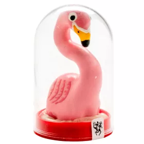   Condomerie rózsaszín flamingó kézzel festett díszóvszer
