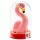 Condomerie rózsaszín flamingó kézzel festett díszóvszer