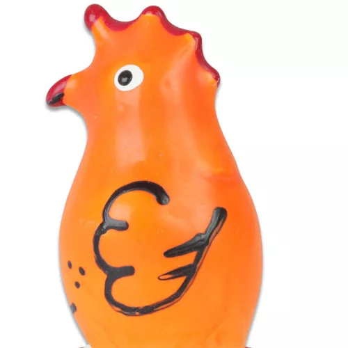 Condomerie kakas 1. modell kézzel festett díszóvszer