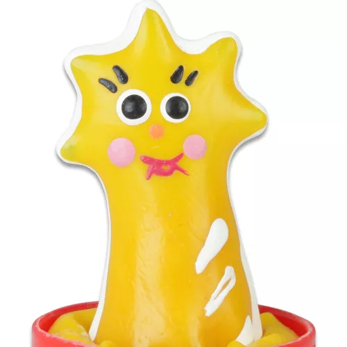 Condomerie üstökös kézzel festett díszóvszer
