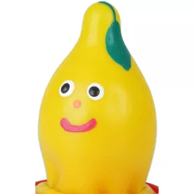 Condomerie citrom kézzel festett díszóvszer