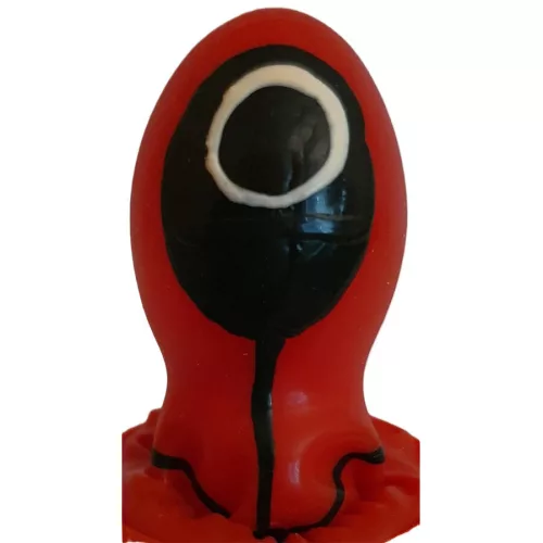 Condomerie kör kézzel festett díszóvszer