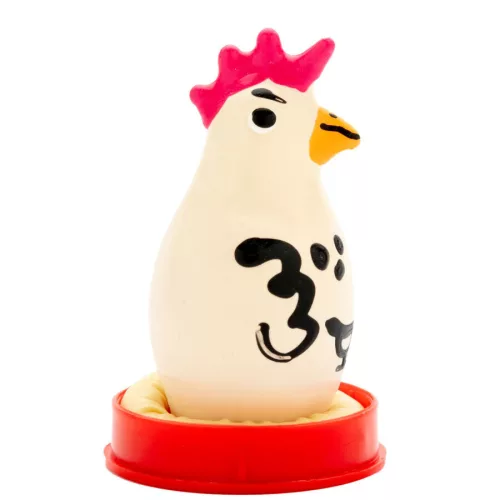 Condomerie Cocky Rooster kézzel festett díszóvszer