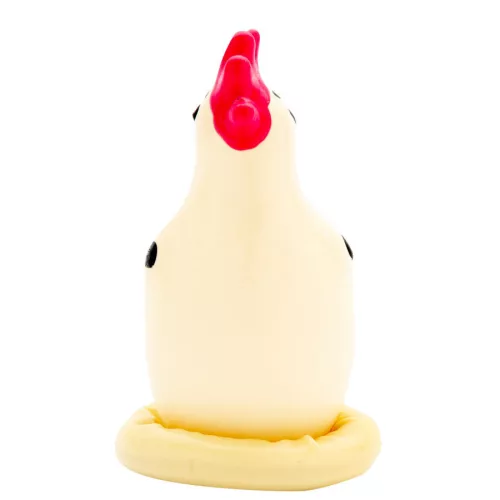 Condomerie Cocky Rooster kézzel festett díszóvszer