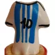 Condomerie Messi mez kézzel festett díszóvszer