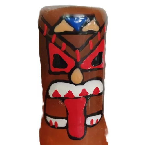 Condomerie Tiki Totem 1. modell kézzel festett díszóvszer