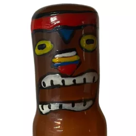Condomerie Tiki Totem 2. modell kézzel festett díszóvszer