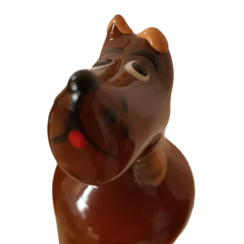 Condomerie német dog kézzel festett díszóvszer