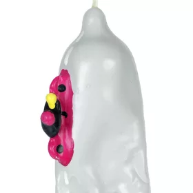 Condomerie motoros kézzel festett díszóvszer - XL