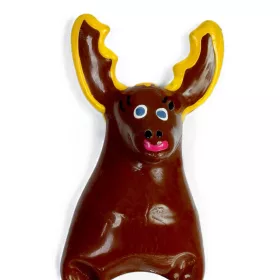 Condomerie szarvas kézzel festett díszóvszer - XL