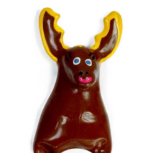 Condomerie szarvas kézzel festett díszóvszer - XL