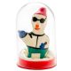CONDOMERIE - kézzel festett snowboarder XL óvszer