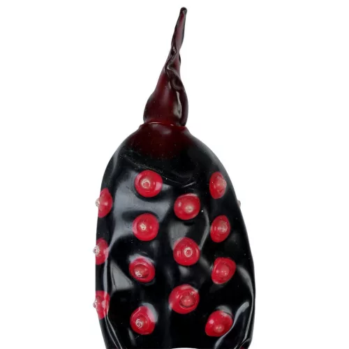 Condomerie fekete fakír kézzel festett díszóvszer - XL