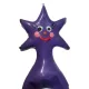 Condomerie Happy Star kézzel festett díszóvszer - XL