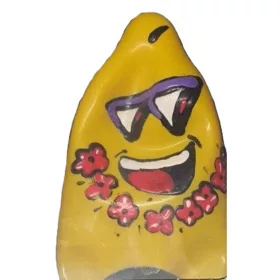 Condomerie Friki Tiki kézzel festett díszóvszer - XL