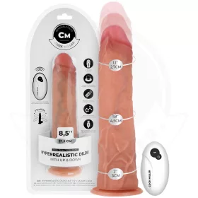   COCK MILLER – hiperrealisztikus dildó távirányítóval, 21,5 cm