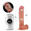 COCK MILLER – hiperrealisztikus mozgatható dildó 17,8 cm