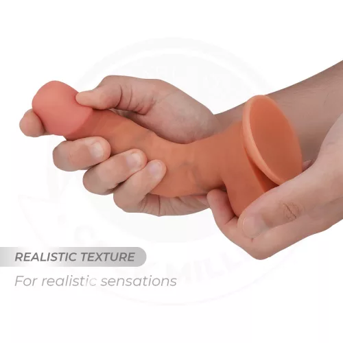 COCK MILLER – hiperrealisztikus mozgatható dildó 17,8 cm