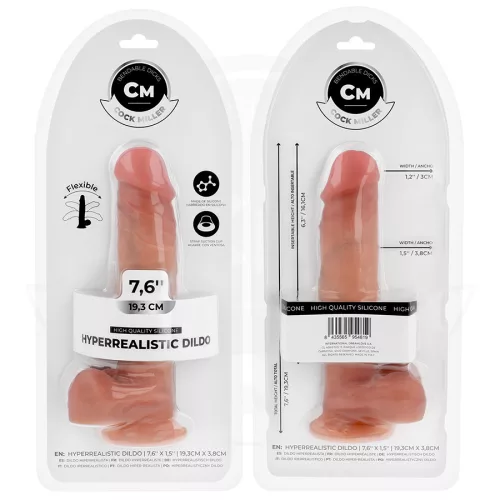 Cock Miller – hiperrealisztikus, mozgatható dildó 19,3 cm