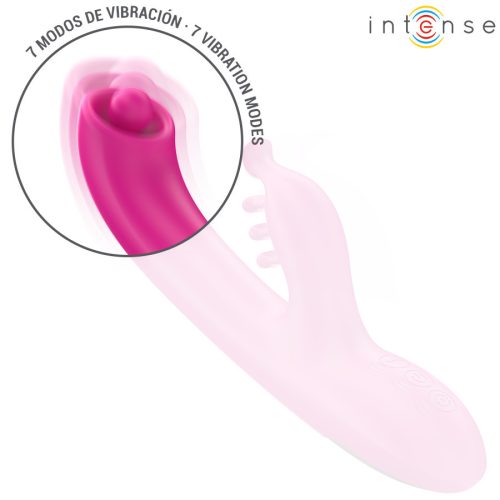 INTENSE - CHRISTINA – prémium multifunkciós nyuszi vibrátor 22,5 cm