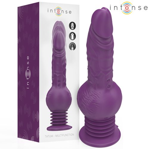 INTENSE Tatum – multifunkciós vibrátor, fel-le vibrálás, 24 cm