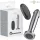 INTENSE – fém anál plug 10 vibrációval távirányítóval