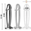 INTENSE – fém anál plug 10 vibrációval távirányítóval
