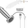 INTENSE – fém anál plug 10 vibrációval távirányítóval