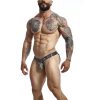 MOB – stílusos, szürke jockstrap (egységes méret)