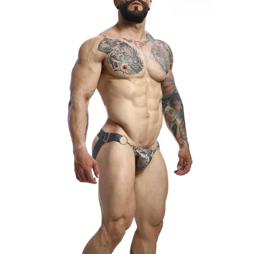 MOB - prémium szürke jockstrap egy méretben