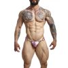 MOB - stílusos rózsaszín jockstrap egy méretben