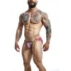 MOB - stílusos rózsaszín jockstrap egy méretben