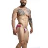 MOB - stílusos rózsaszín jockstrap egy méretben