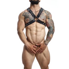 MOB – fekete láncos hám, egy méretben