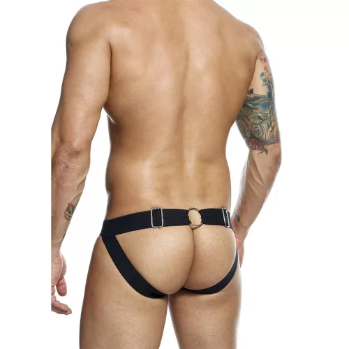 MOB – fekete láncos jockstrap, egy méretben