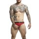 MOB – piros jockstrap és péniszgyűrű egy méretben