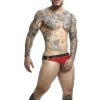 MOB – piros jockstrap és péniszgyűrű egy méretben