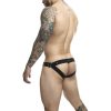 MOB – piros jockstrap és péniszgyűrű egy méretben